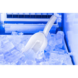 Maxx Ice Premium Outdoor Self-Contained Ice Machine, 15"W, 65 lbs, Full Dice Ice Cubes, Energy Star Listed, in Stainless Steel (MIM50P-O)